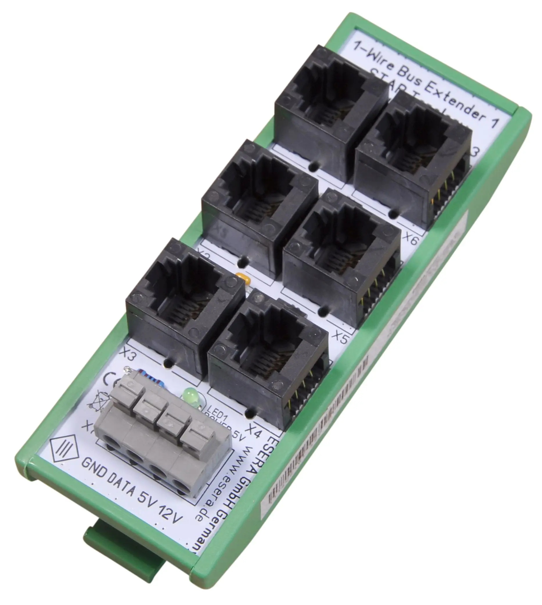 1-Wire Adapter / 1-Wire Verteiler für Kabelsensoren